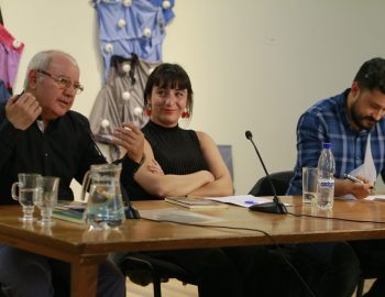 El diablo a pata Presentación en Valdivia junto a Isabel Martínez y Daniel Navarrete